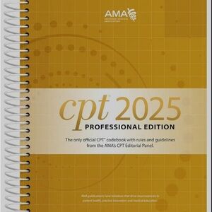 CPT 2025 Professional Edition Spiral Book